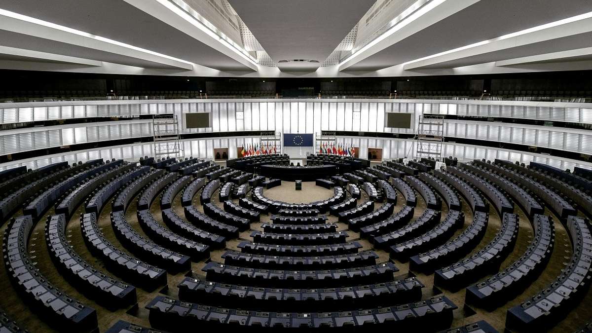 L'ingresso del Parlamento europeo