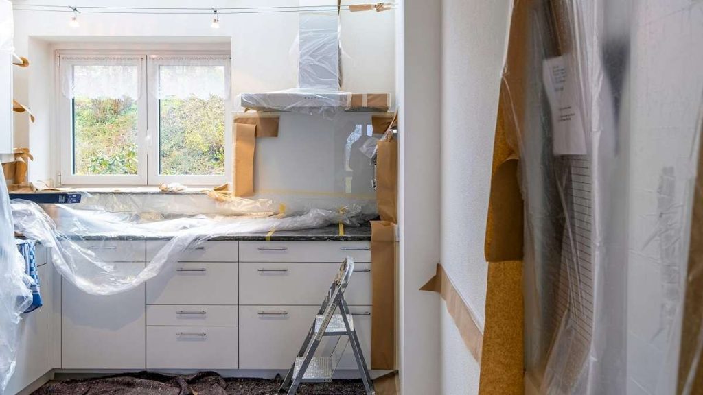 Un intervento di ristrutturazione di una casa