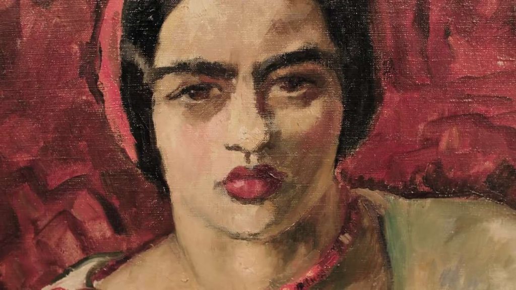 Senza titolo (Autoritratto) di Amrita Sher-Gil