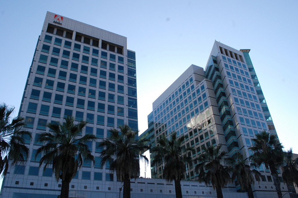 Il quartier generale di Adobe a San José in California