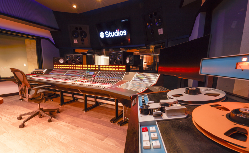 Gli studi musicali di Spotify