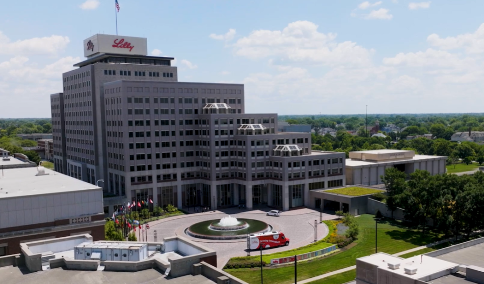 La sede del gruppo farmaceutico USA Eli Lilly