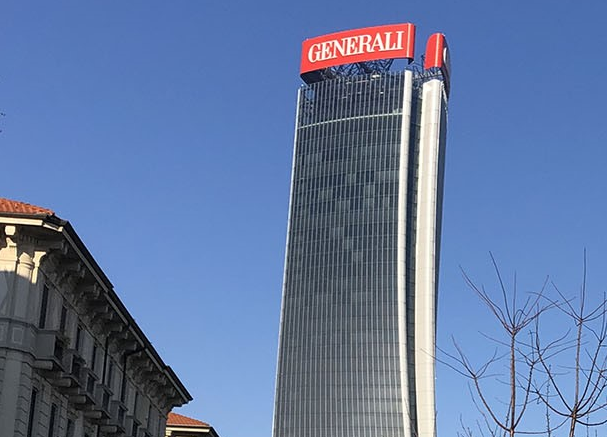 Il grattacielo con la sede milanese di Banca Generali