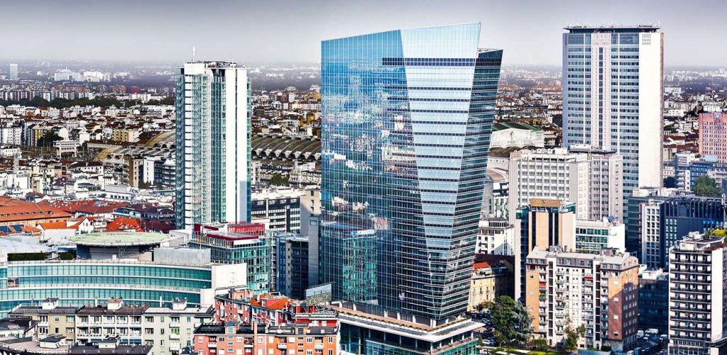 La sede di Eurizon Capital, a Milano