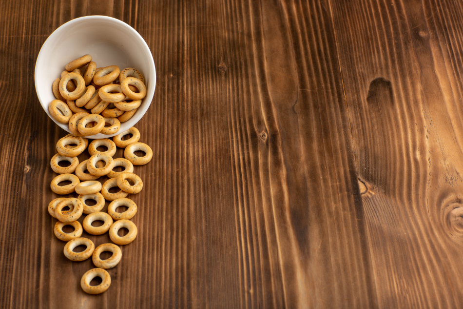 L'immagine mostra una scodella di Cheerios