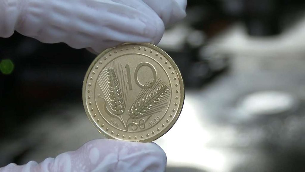 La riedizione delle 10 lire del 2024