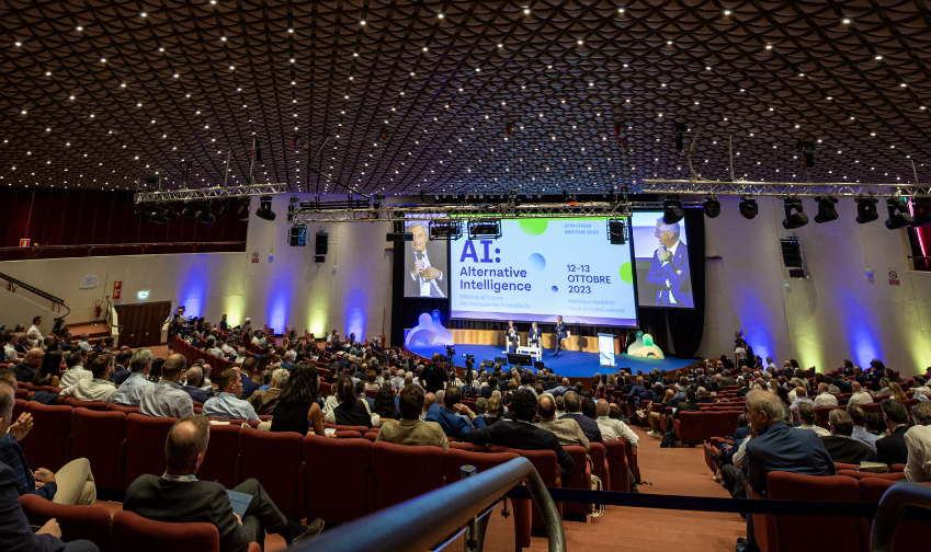 Un'immagine presa dall'edizione 2023 di EFPA Italia Meeting