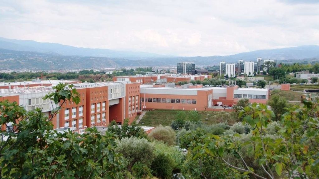 Una veduta del campus dell'Università della Calabria