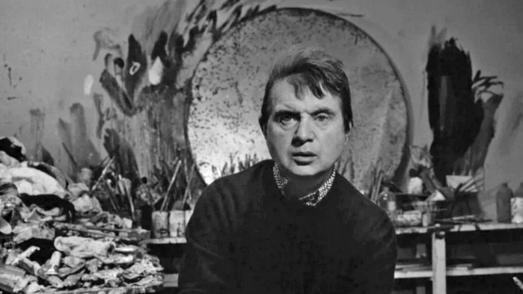 Un primo piano di Francis Bacon