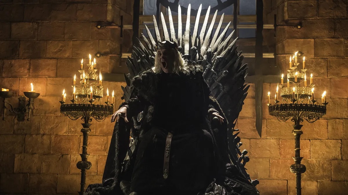 Una scena della serie Game of Thrones