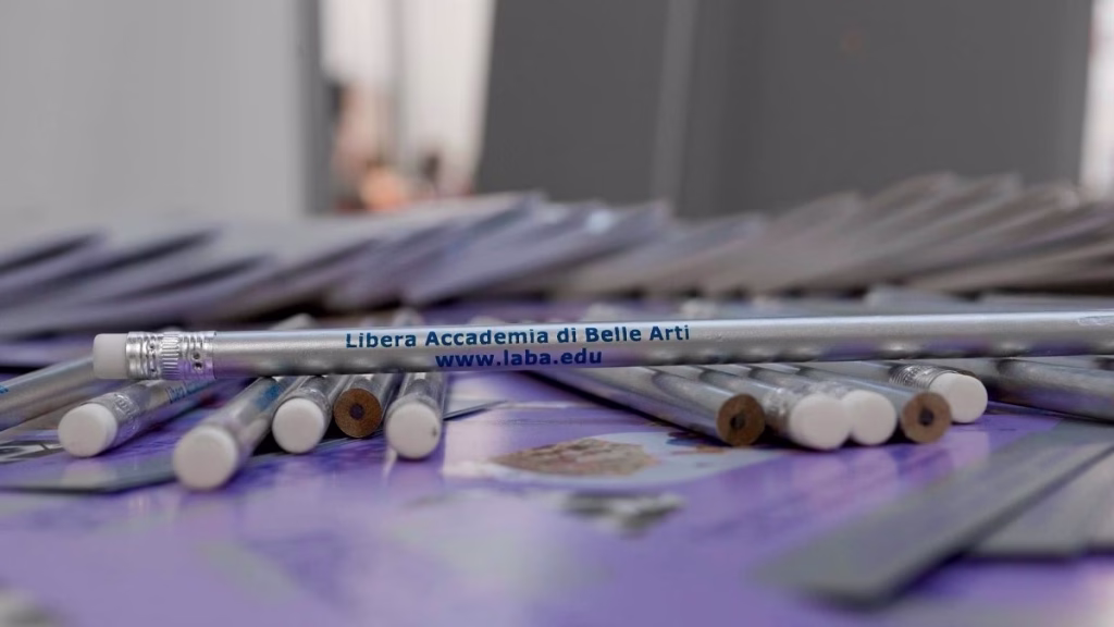 Una matita della Libera Accademia di Belle Arti di Brescia