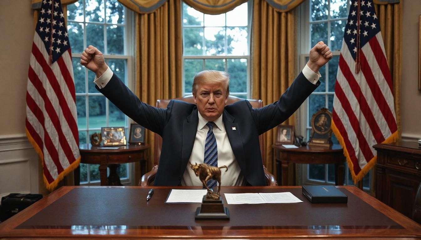 Donald Trump alla Casa Bianca