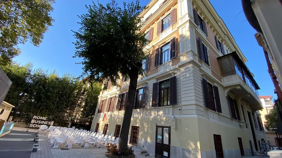 Villino Avenali, il campus della Rome Business School