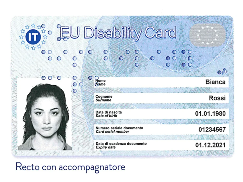 prototipo Disability Card 2025