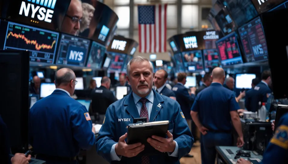 Trader all'interno del NYSE - fotor-ai-20250102112433 - Fonte, Fotor AI
