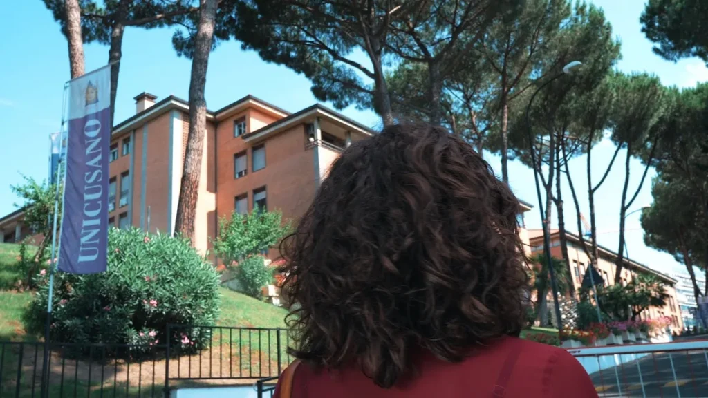 La sede dell'Università Cusano a Roma