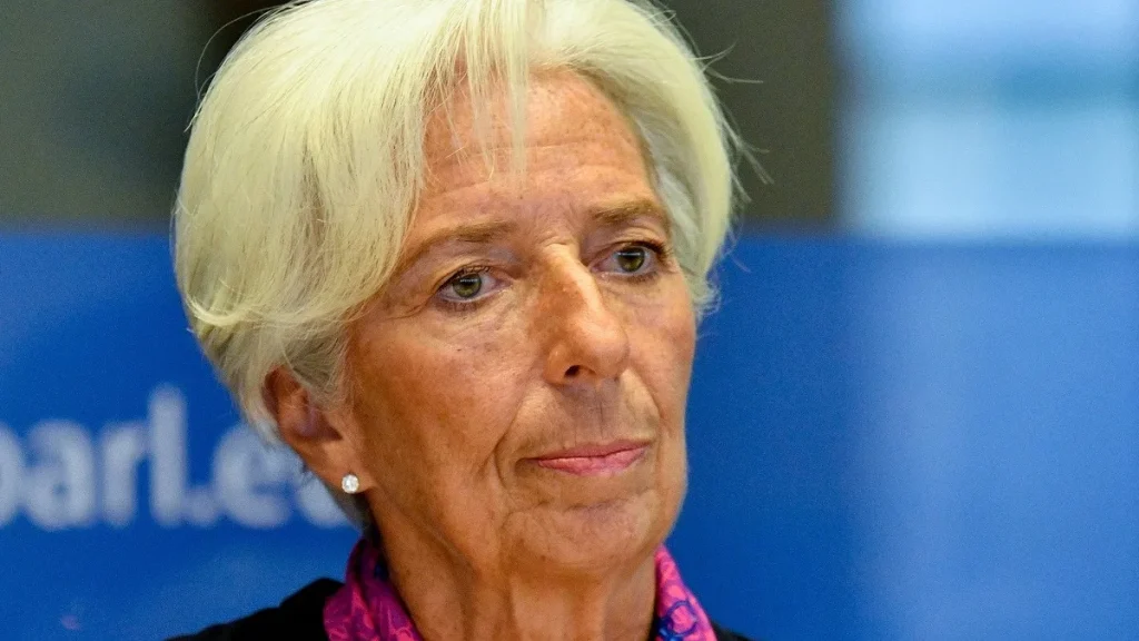 Christine Lagarde alla conferenza annuale dell'Esrb
