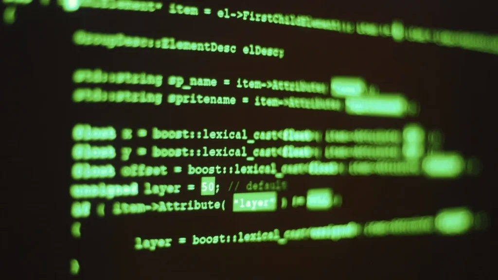 Un codice di programmazione