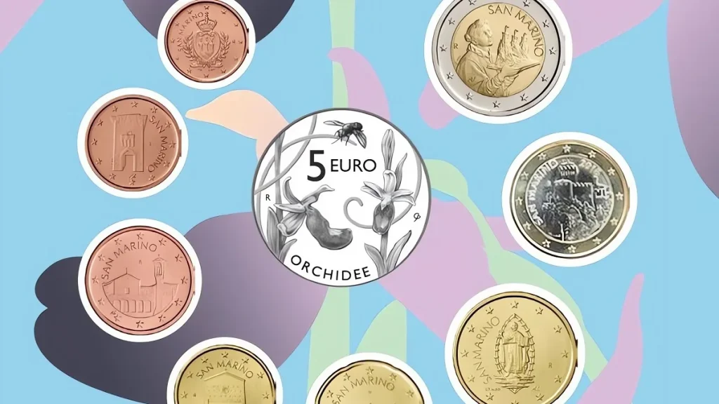 La serie divisionale Fdc 2025 di San Marino con 5 euro in argento