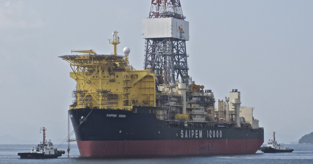 Immagine di una petroliera Saipem