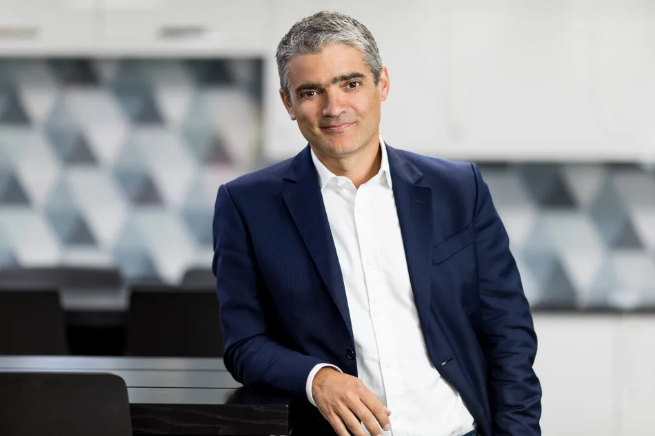 Una fotografia mezzo busto di Alexis Marinof, nuovo amministratore delegato ler 'Europa di WisdomTree