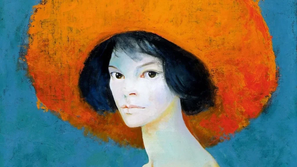 Autoritratto &ndash; Dama dal cappello rosso di Leonor Fini