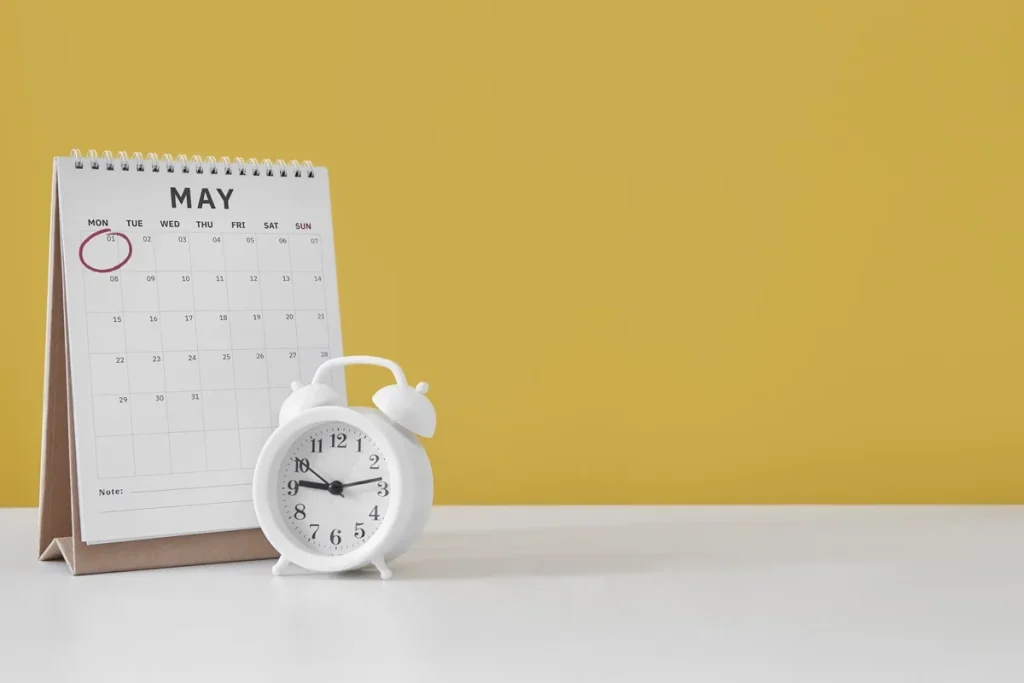 calendario con Scadenze fiscali maggio 2025