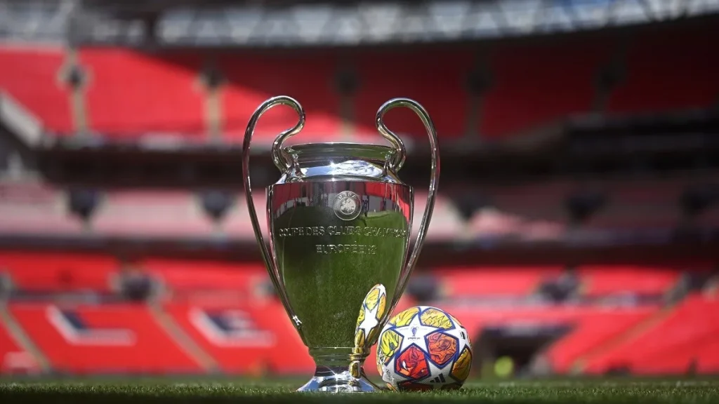 La coppa della Champions League
