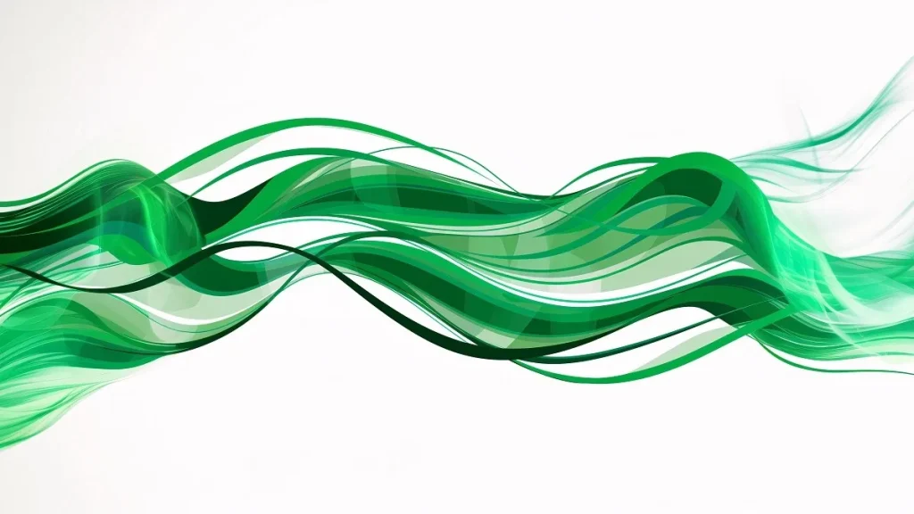 Un flusso verde che rappresenta la GenAI