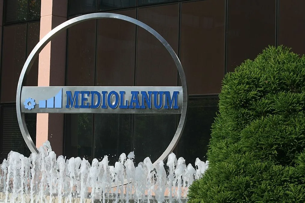 Il logo della società Banca Mediolanum