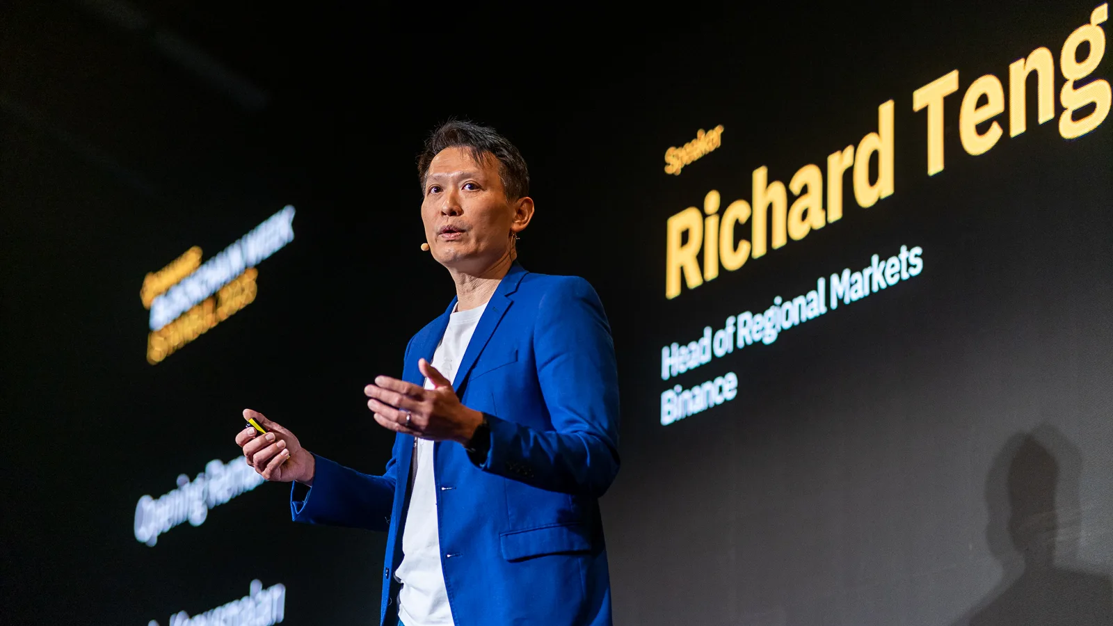 Richard Teng CEO Binance