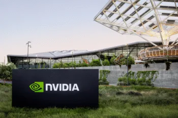 L'esterno della sede Voyager di Nvidia