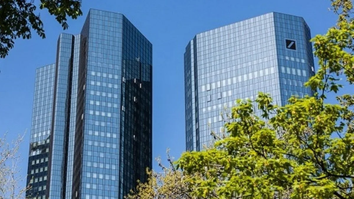 La Deutsche Bank Twin Towers a Francoforte