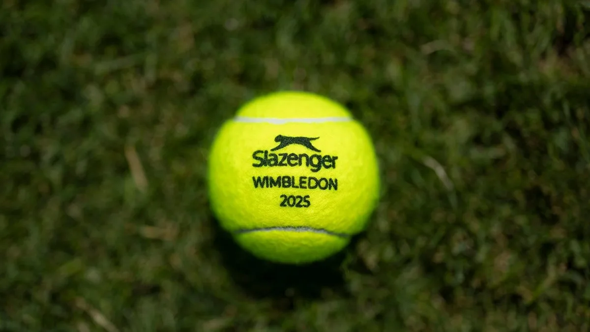 La pallina Slazenger di Wimbledon 2025