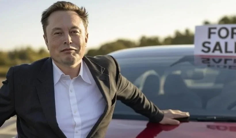 una foto di elon musk, ceo di Tesla