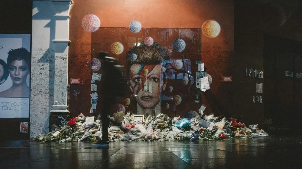 Il David Bowie Memorial di Londra