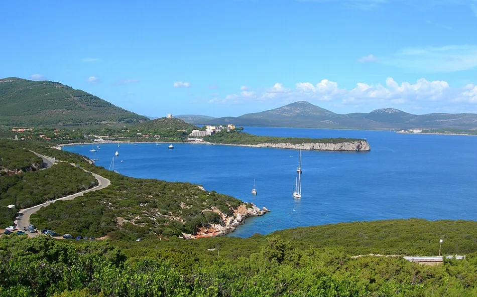 L'area marina di Pischinas Salidas in Sardegna, vicino ad Alghero