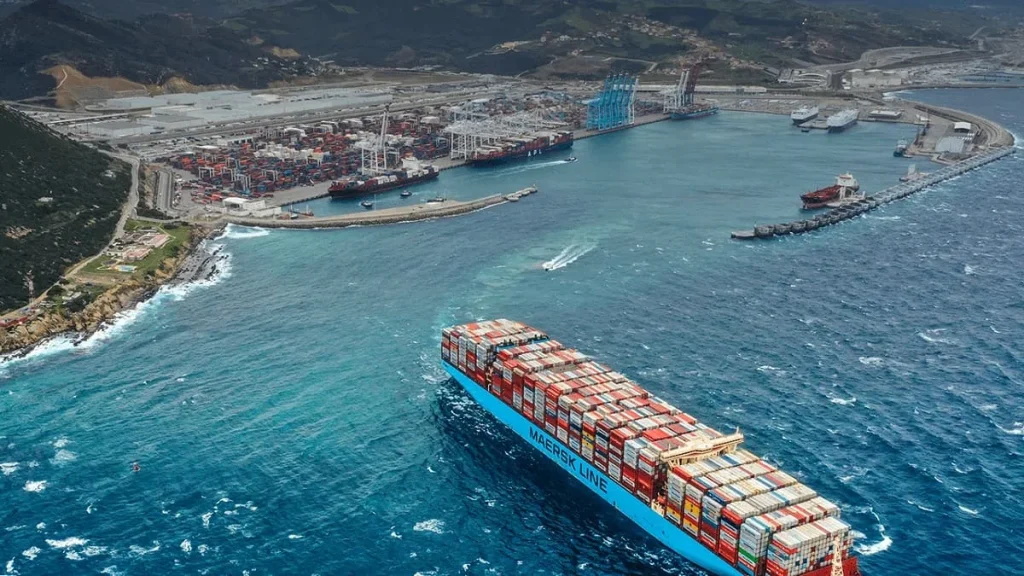 La Zes del porto di Tangeri in Marocco