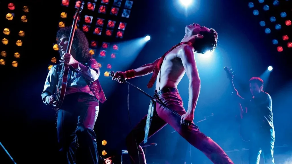 Una scena del film Bohemian Rhapsody