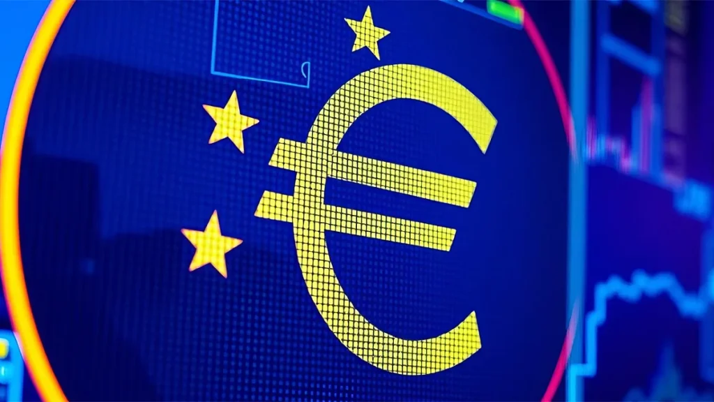 Una rappresentazione grafica dell'euro digitale