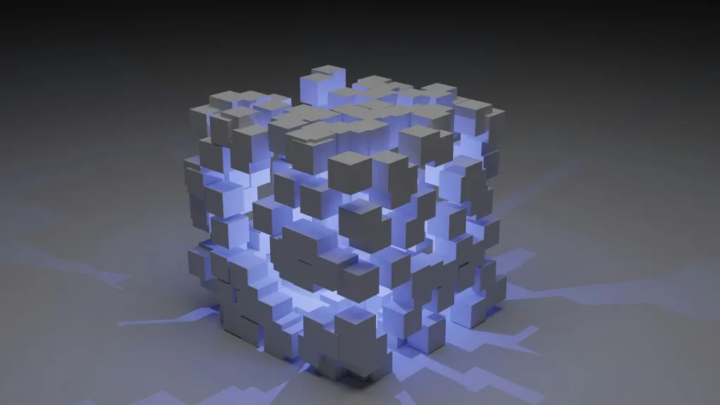 Una rappresentazione grafica della blockchain