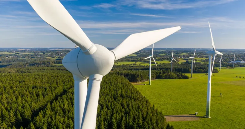 Parco Eolico Plenitude. Immagine presa dal sito Eni