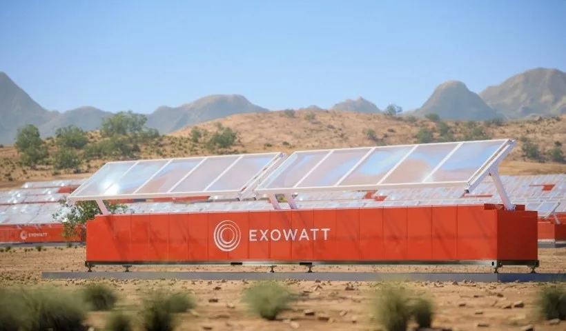 Un modulo P3 di Exowatt