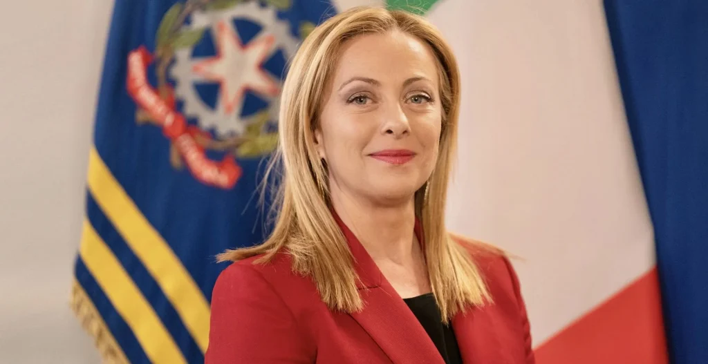 Giorgia Meloni, premier dell'Italia