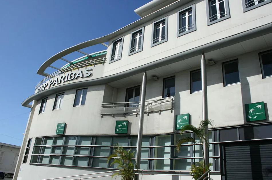 La sede regionale di Bnp Paribas a St Denis de la Reunion