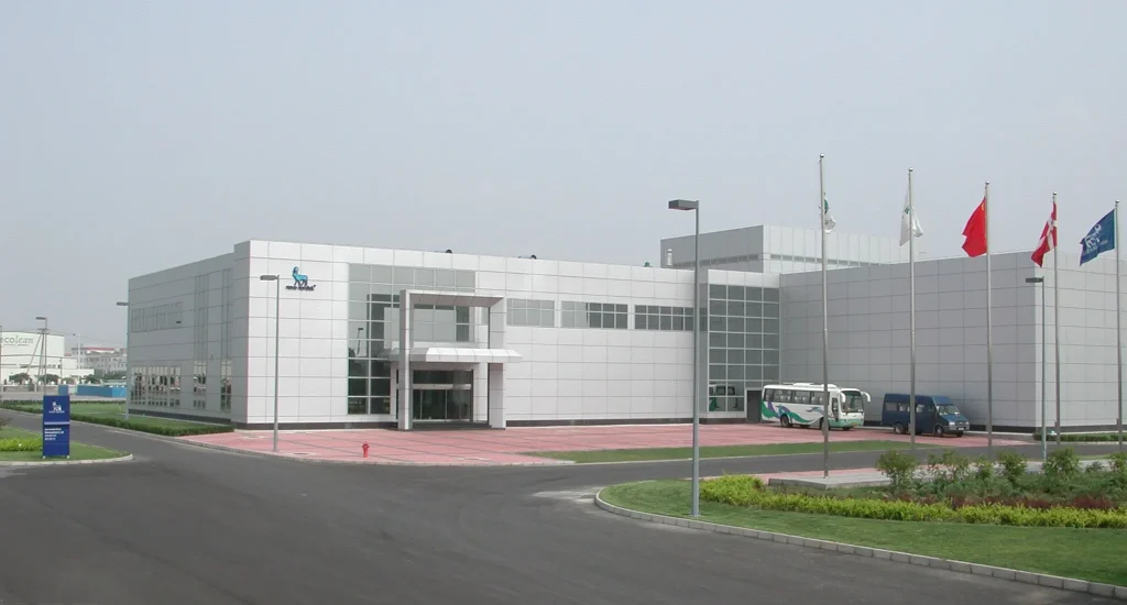 Immagine dello stabilimento Novo Nordisk di Måløv, Danimarca