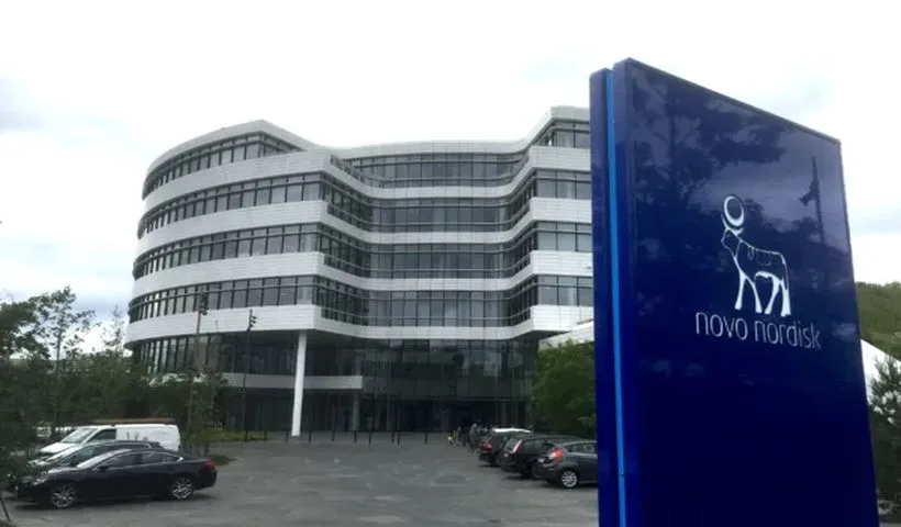 una foto della sede di Novo Nordisk