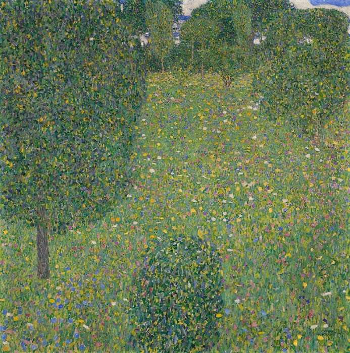Blumenwiese di Gustav Klimt