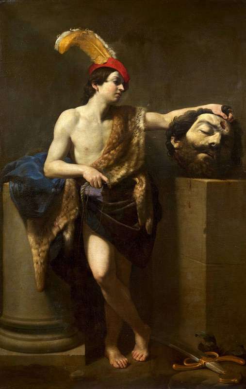 Davide che contempla la testa di Golia di Guido Reni