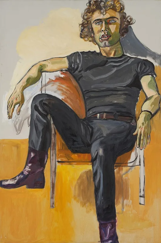 Gerard Malanga di Alice Neel